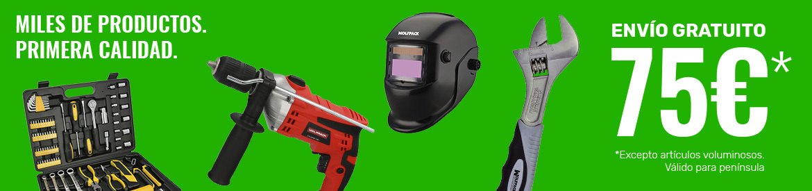 Envío gratuito a partir de 75€