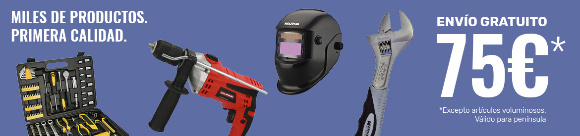 Envío gratuito a partir de 75€